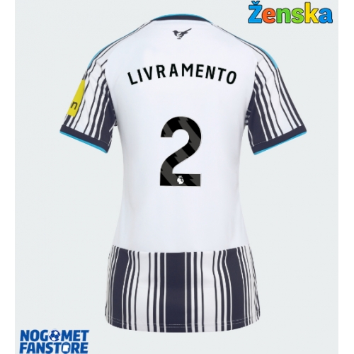 Newcastle United Tino Livramento #2 Domaci Dres za Ženska 2026-27 Kratak Rukav